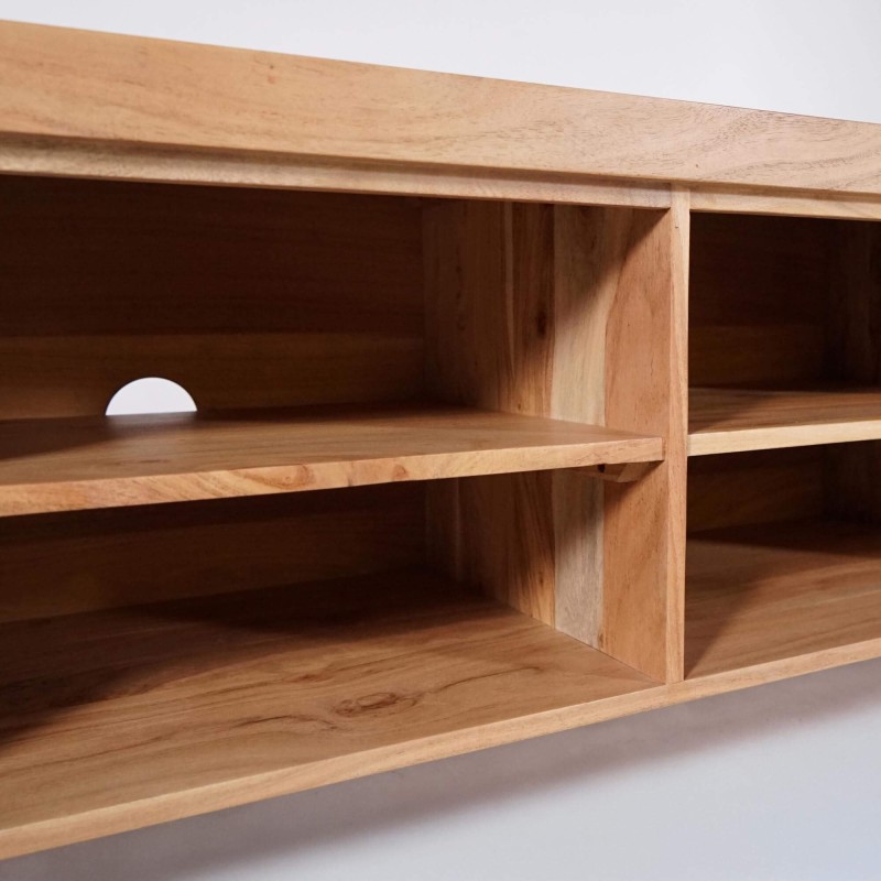 Meuble TV en bois et métal 220 cm - Liverpool