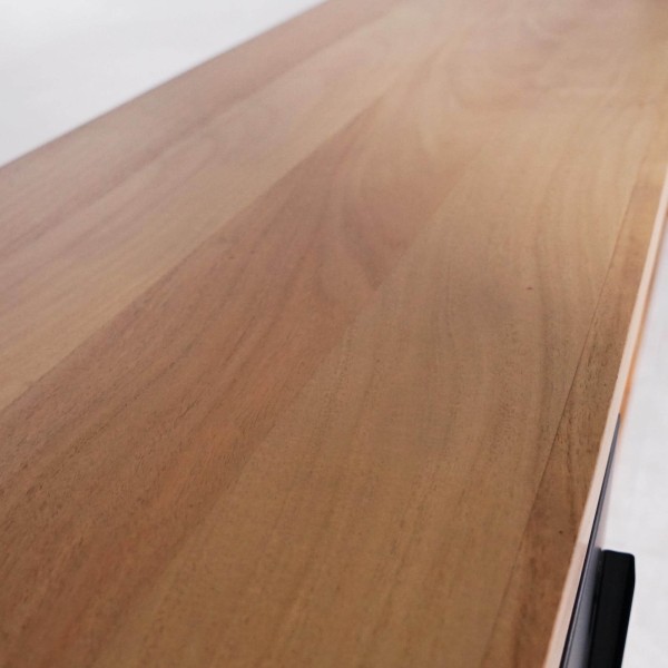 Meuble TV en bois et métal 220 cm - Liverpool