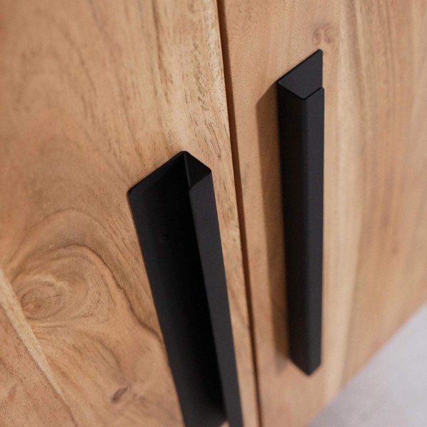 Buffet bois massif industriel 100 cm - Liverpool