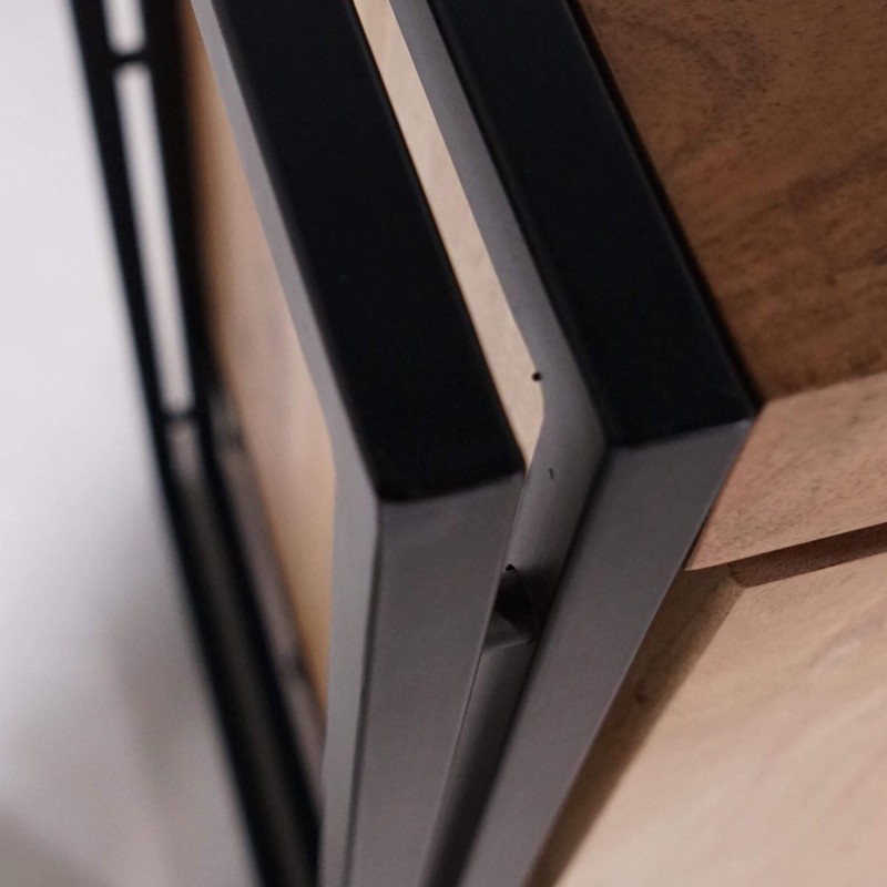 Buffet bois massif industriel 100 cm - Liverpool