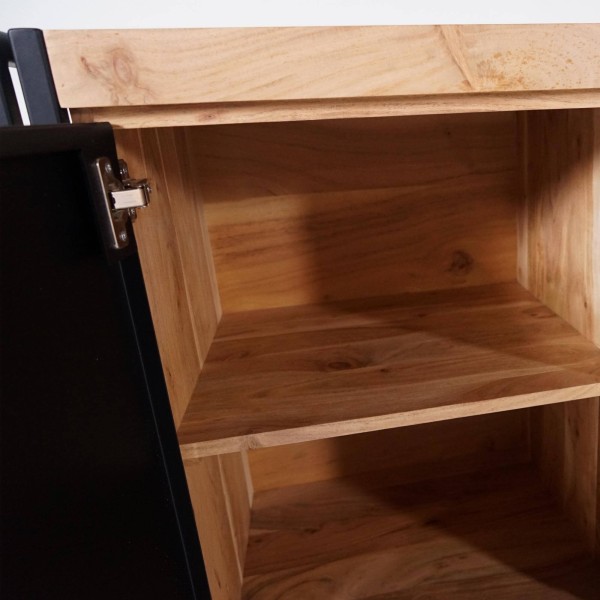 Bahut en bois massif style industriel - Liverpool