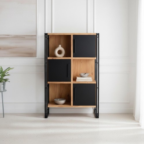 Bibliothèque bois massif et...