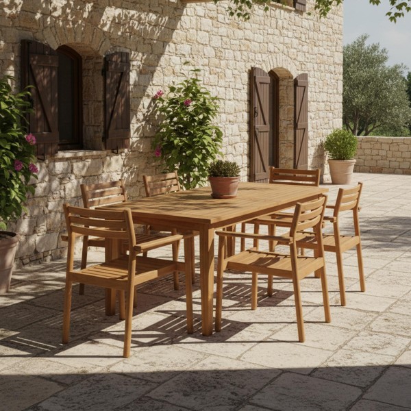 Chaise de jardin en bois de teck - Sento