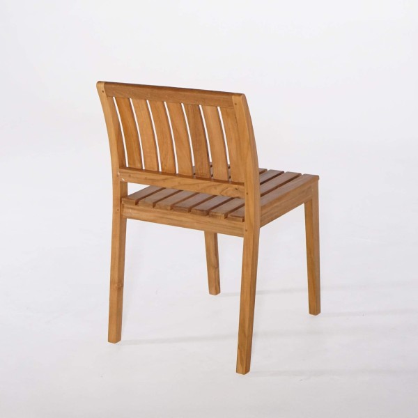 Chaise de jardin en bois de teck - Juno