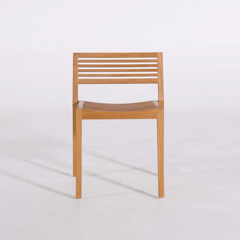 Chaise de jardin en bois de teck - Kaito