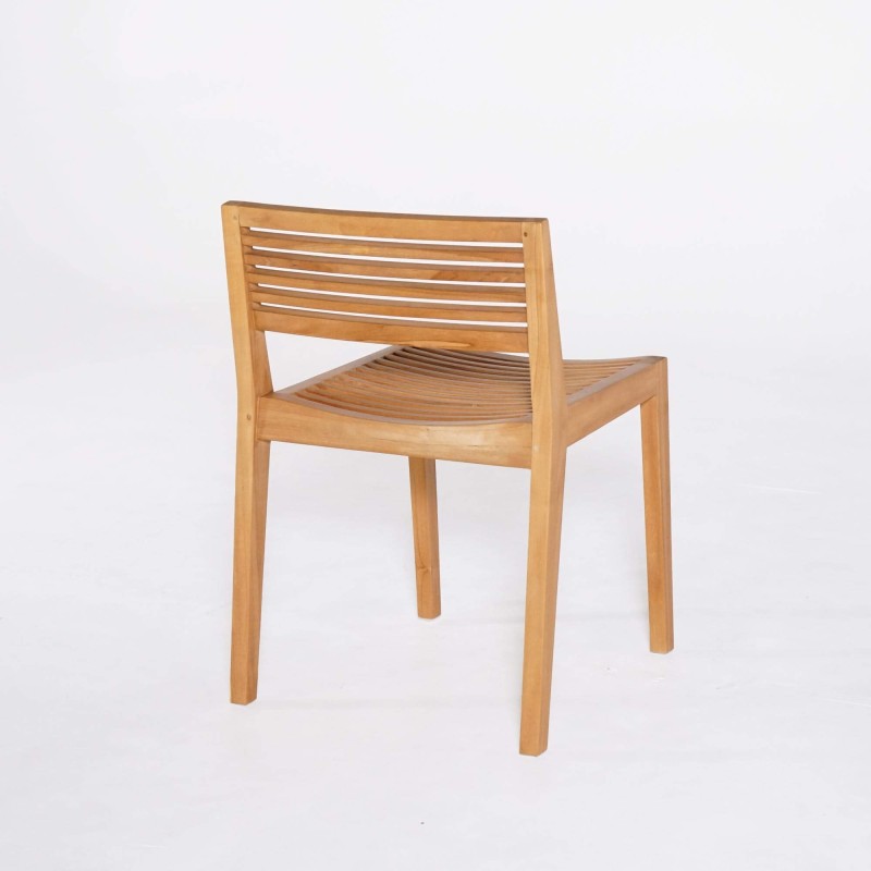 Chaise de jardin en bois de teck - Kaito