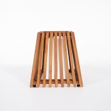 Lampe extérieur en bois de teck H40 cm - Nori