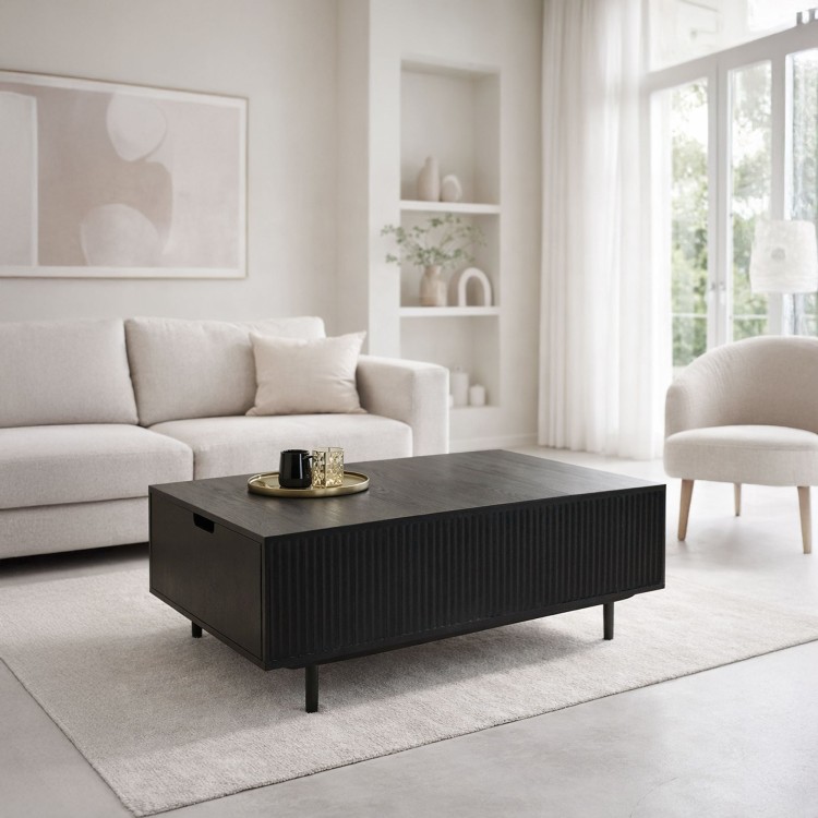 Table basse en bois naturel - Selena