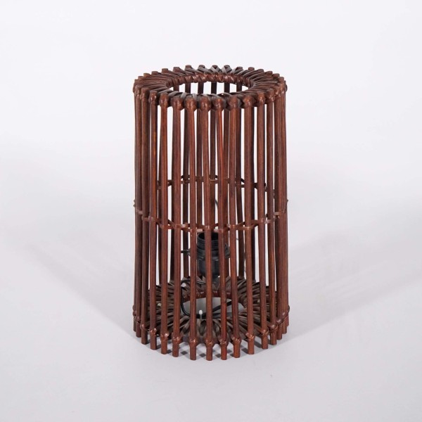 Lampe de table en rotin naturel - Rihu