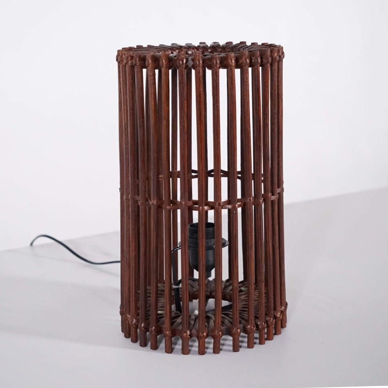 Lampe de table en rotin naturel - Rihu