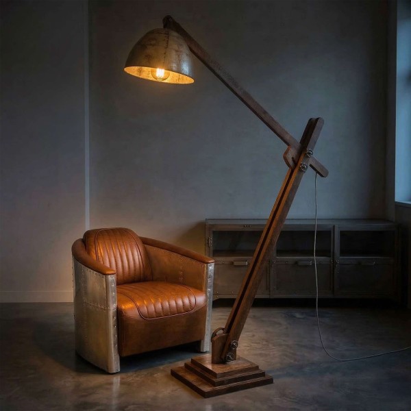 Lampe industrielle sur pied - Acrobat