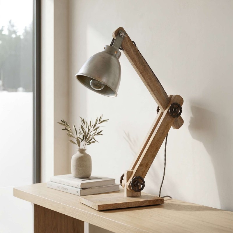 Lampe à poser industrielle scandinave - Genius