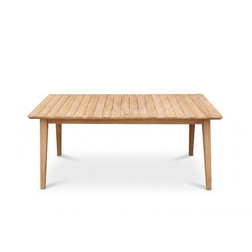 Table de jardin pour extérieur en bois de teck - Reito