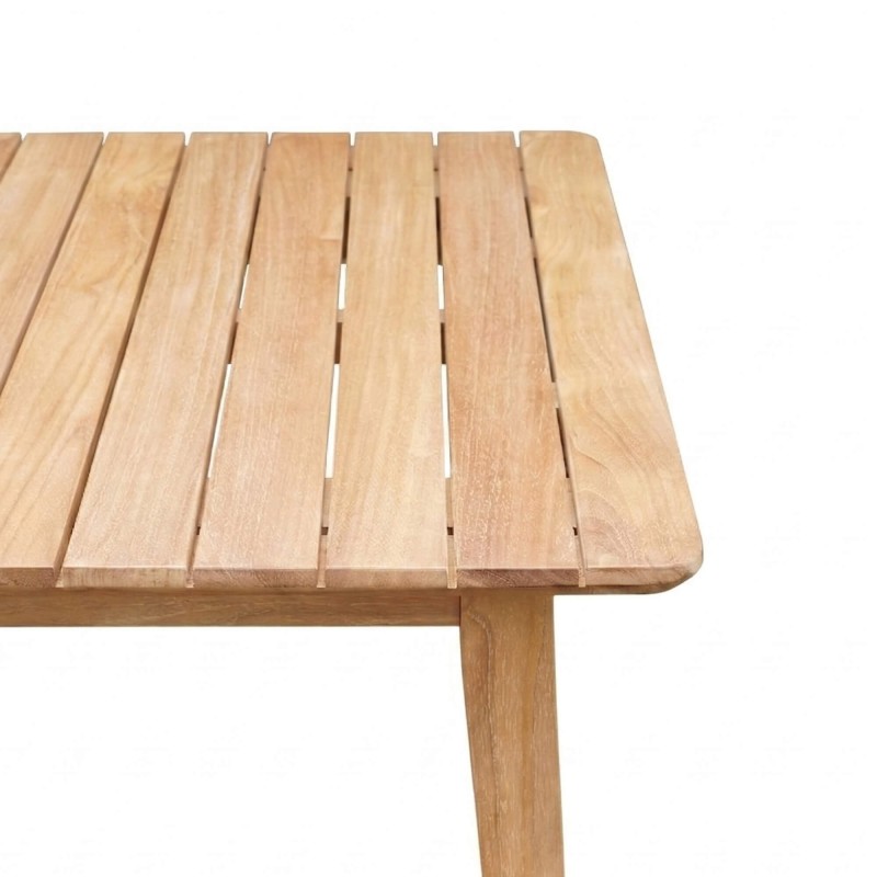 Table de jardin pour extérieur en bois de teck - Reito