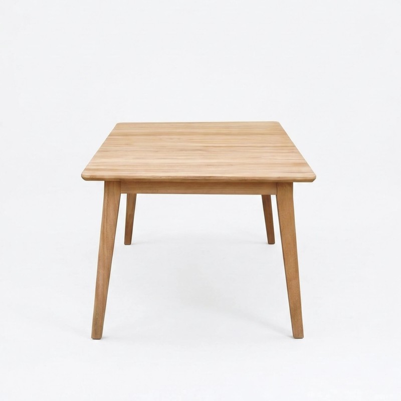 Table de jardin pour extérieur en bois de teck - Reito