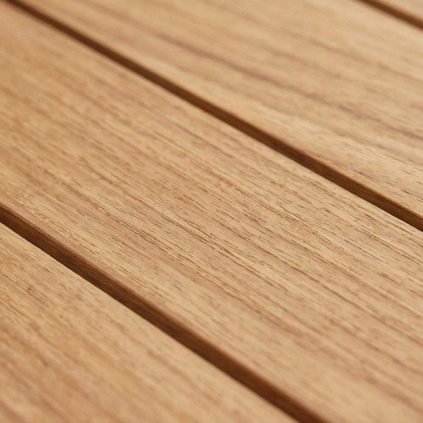 Table de jardin en bois de teck 4 personnes - Nobu