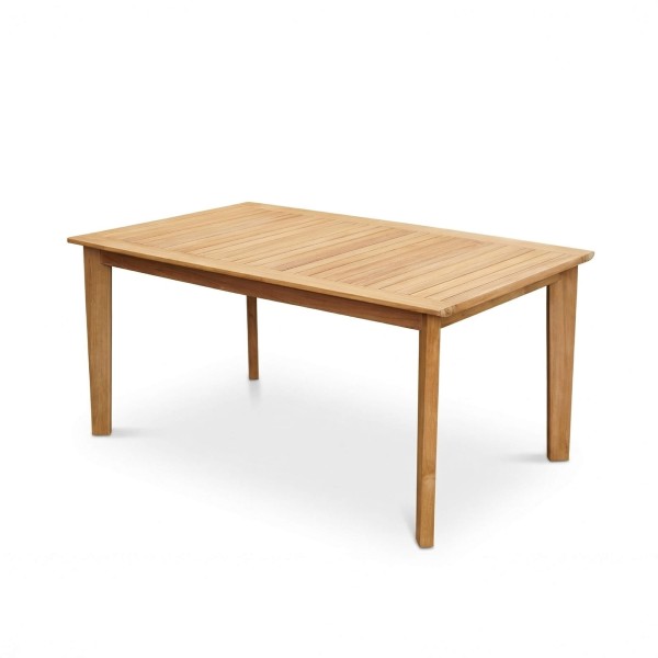 Ensemble table et chaises de jardin en bois de teck 4 personnes - Nobu