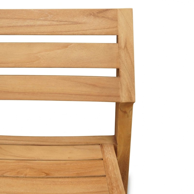 Chaise de jardin pour extérieur en bois de teck - Roku