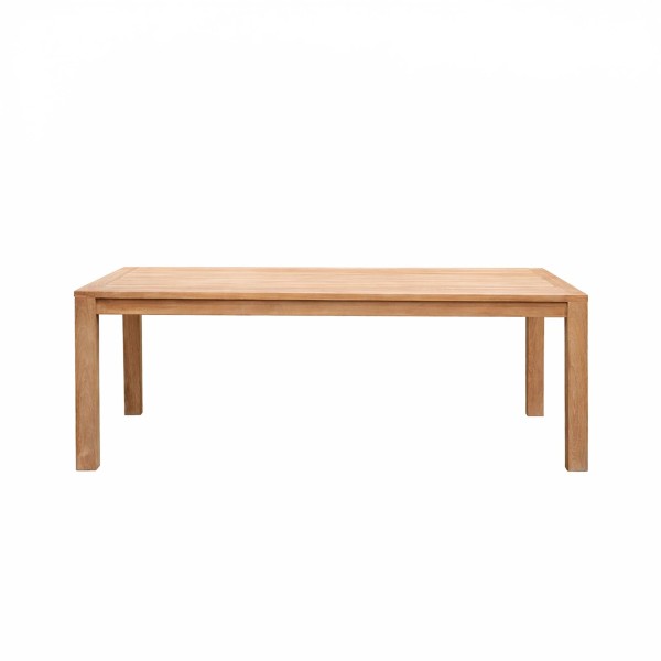 Table de jardin pour extérieur en bois de teck - Sano