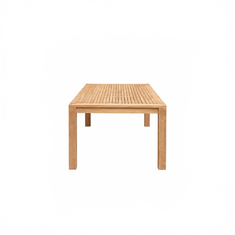 Table de jardin pour extérieur en bois de teck - Sano