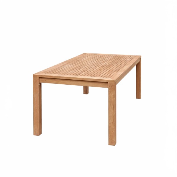 Table de jardin pour extérieur en bois de teck - Sano