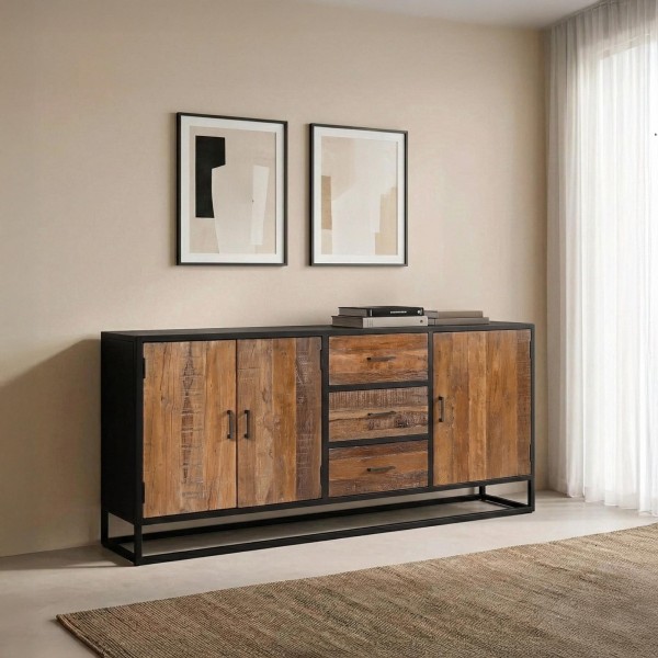 Enfilade industrielle 3 portes - Recycled