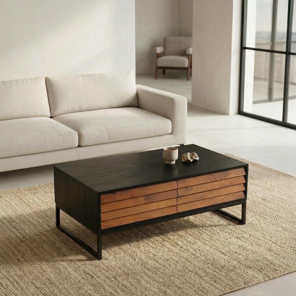 Table basse en bois naturel - Tamara