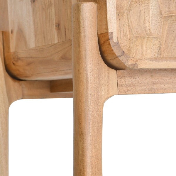 Bahut en bois massif d'acacia moderne - Naoki