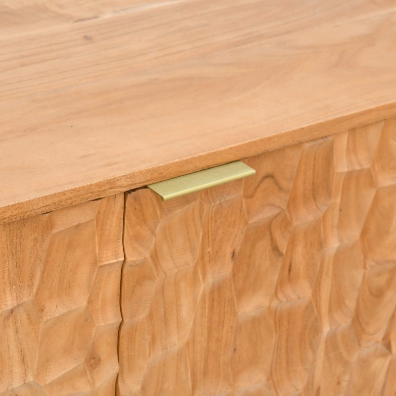 Bahut en bois massif d'acacia moderne - Naoki