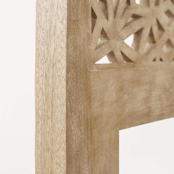 Tête de lit en bois massif sculpté 200 cm - Nevea