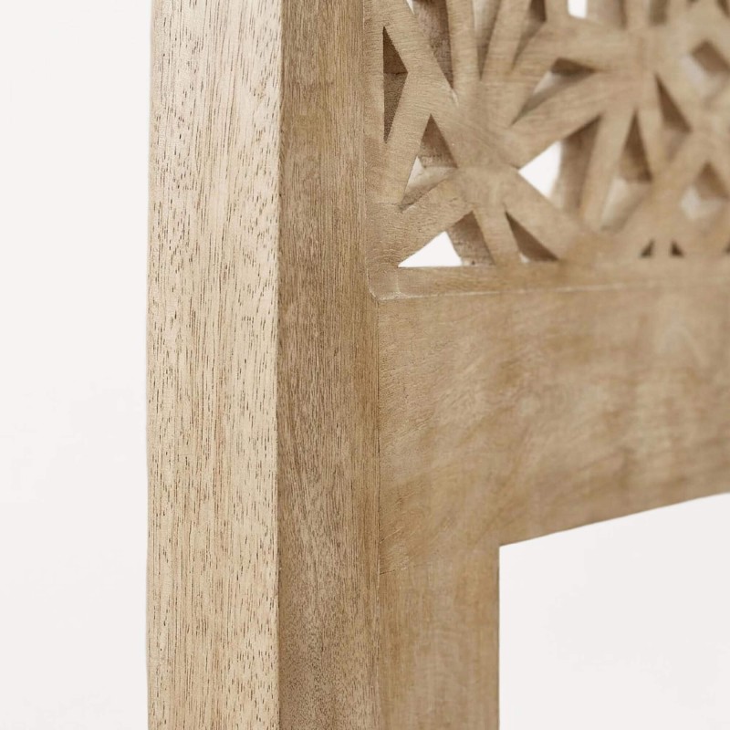 Tête de lit en bois massif sculpté 200 cm - Nevea