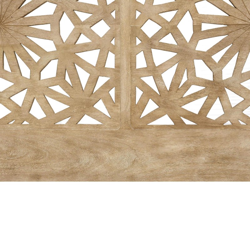 Tête de lit en bois massif sculpté 200 cm - Nevea