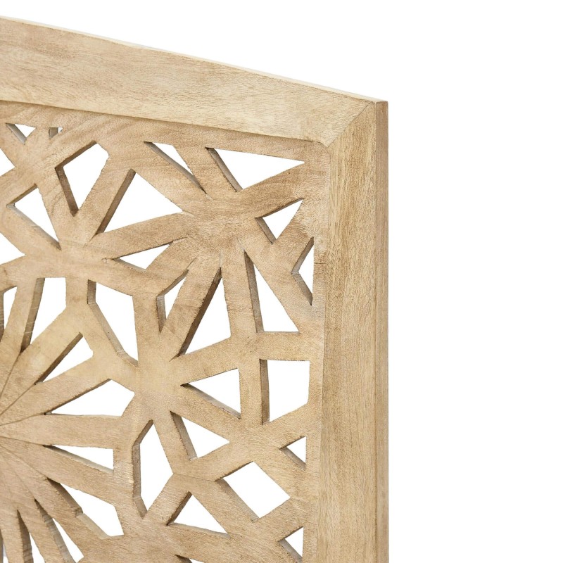 Tête de lit en bois massif sculpté 200 cm - Nevea