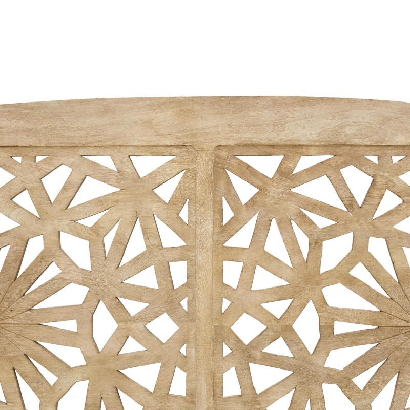 Tête de lit en bois massif sculpté 200 cm - Nevea