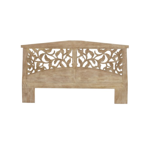 Tête de lit en bois massif sculpté 200 cm - Galea