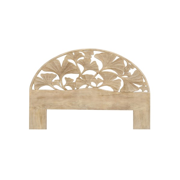 Tête de lit en bois massif d'acacia sculpté 180 cm - Valena