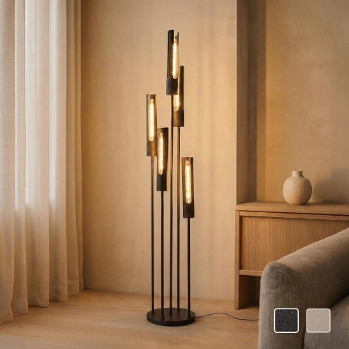 Lampadaire à poser design LED en métal - Nova