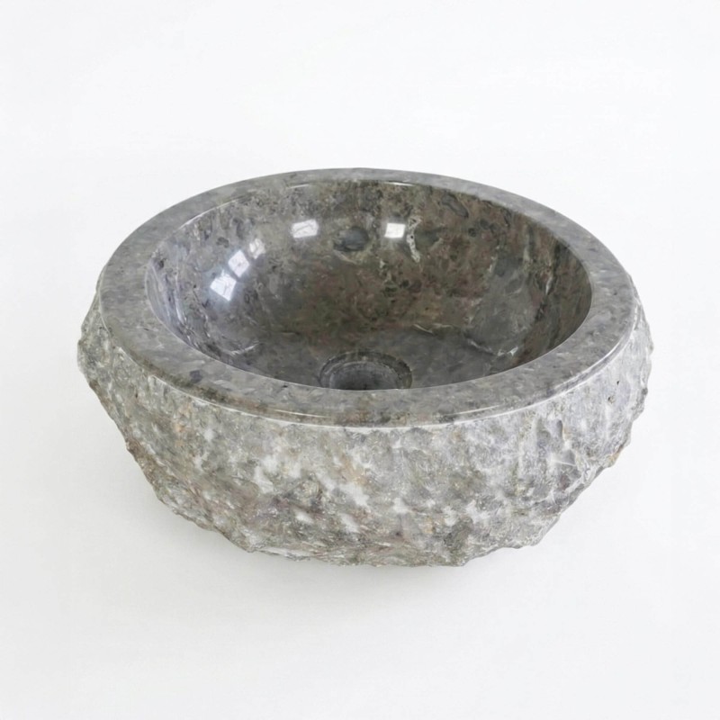 Vasque de salle bain à poser en pierre - Big Marmo