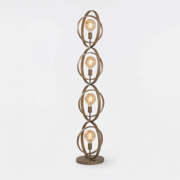 Lampadaire de salon industriel en métal - Altis