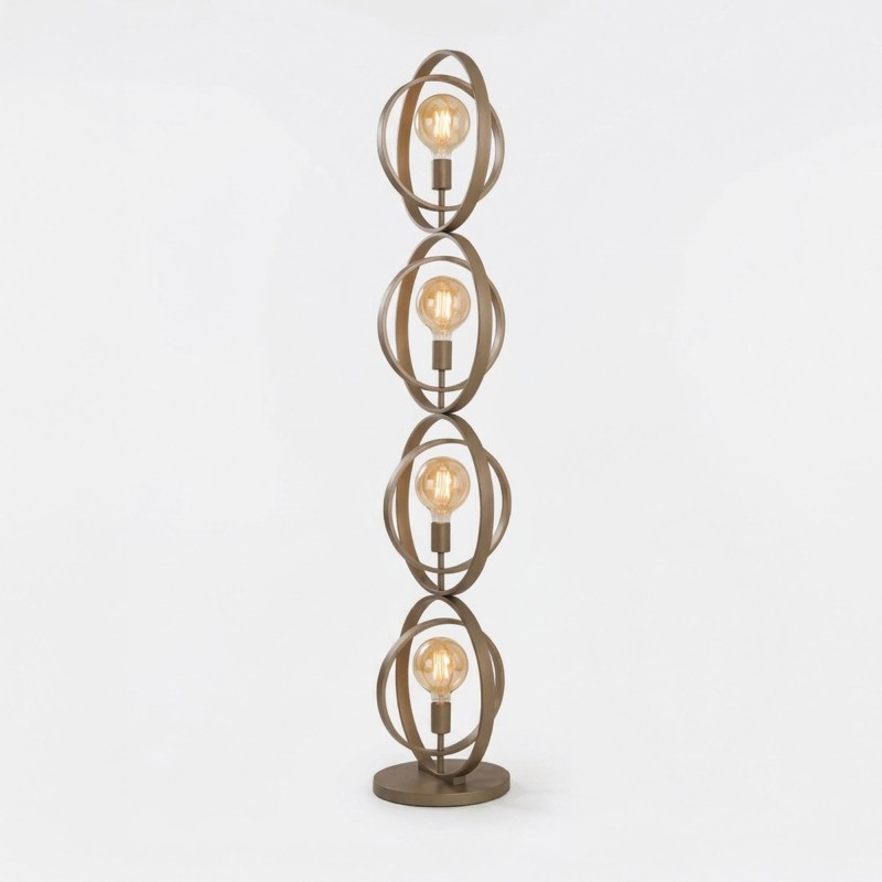 Lampadaire de salon industriel en métal - Altis