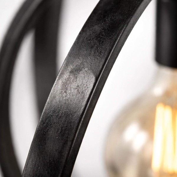 Lampe en suspension style industriel en métal - Altis