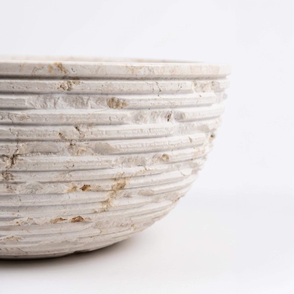 Vasque de salle bain à poser en pierre - Baskom