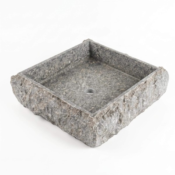 Vasque de salle bain à poser en pierre - Marmo