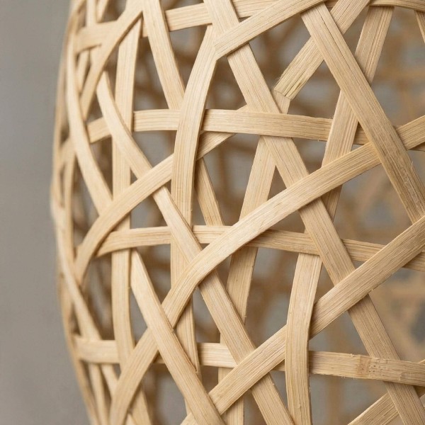 Lampe sur pied en osier - Pataya