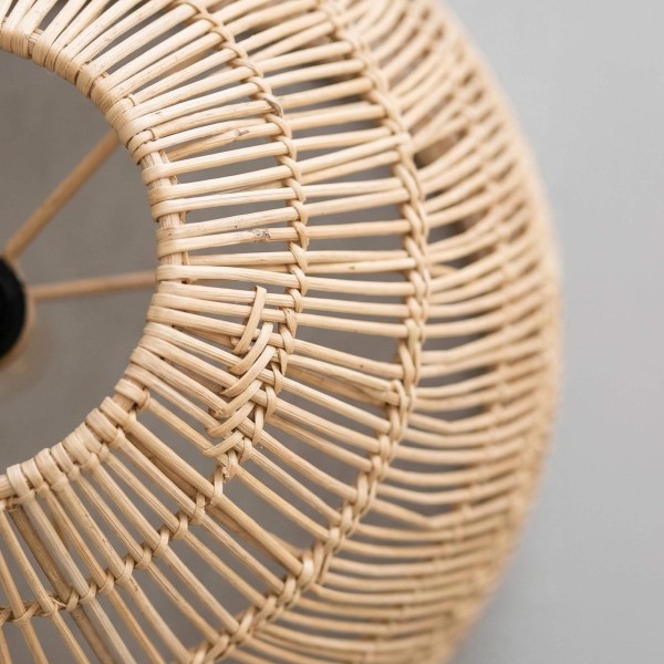 Lampe suspendue en rotin naturel - Nila