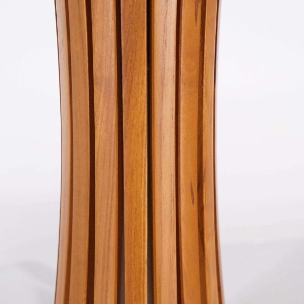 Lampe sur pied en bois de teck H120 cm - Liven