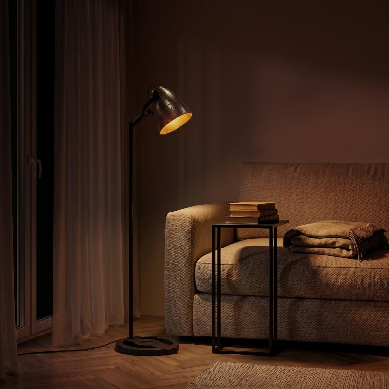 Lampe sur pied industrielle - Indiana
