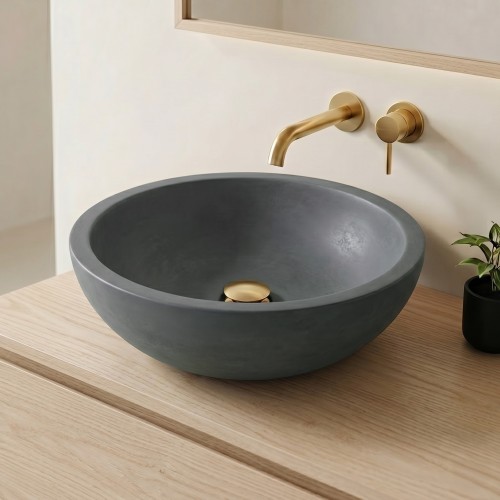 Vasque ronde en béton - Vert cuivré - Urban Rock