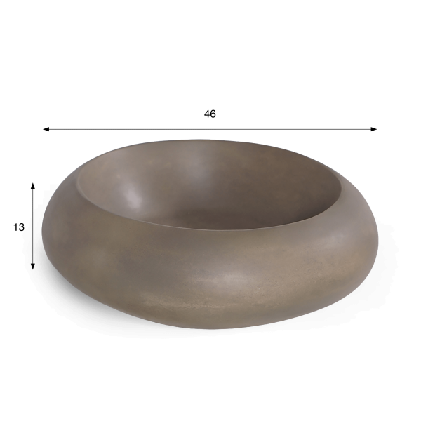 Vasque en béton ronde - Couleur naturelle - Concrete Essence