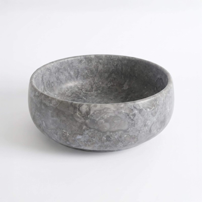 Vasque de salle bain à poser en pierre - Rose